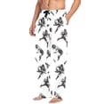 thumbnail image 2 of FORMRS Mens Pajama Pants with Pockets Cotton Sleepwear Lounge Bottoms Sizes S-2XL, Football Player Pattern, 2 of 7