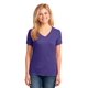 thumbnail image 1 of Camiseta de algod?n con cuello en V para mujer de Port & Company?. LPC54V Puerto & Compa??a LPC54V, 1 of 1
