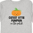 thumbnail image 4 of Inktastic Cutest Little Pumpkin in the Patch Halloween Boys or Girls Long Sleeve Toddler T-Shirt, 4 of 5