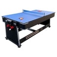 thumbnail image 3 of RACK Triad 7-Foot 3-in-1 Multi Game Swivel Billiard/Pool Table (Black Felt with Black Body), 3 of 10