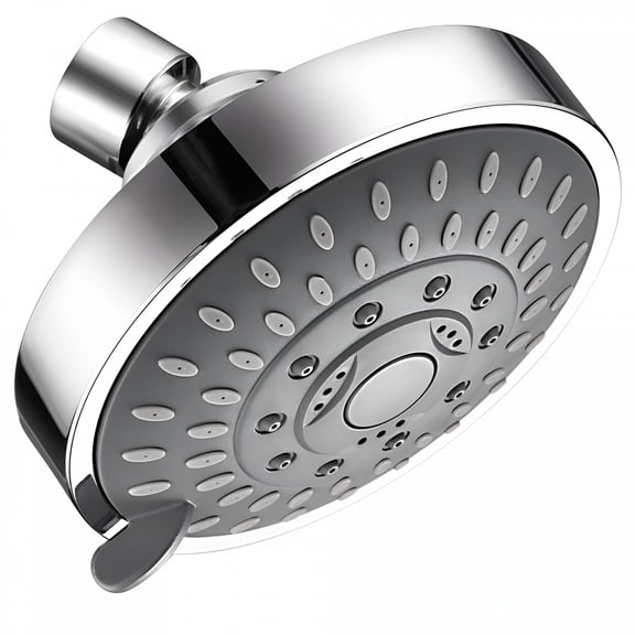 HIBIBUD 5 Mode High Pressure Shower Head,4 Inches High Flow Showerhead,Bathroom Fixed Showerheads