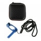 thumbnail image 3 of Pinzas para la nariz para nadar shamjiam Protector de nariz con cordón para deportes acuáticos Azul, 3 of 8