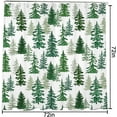 thumbnail image 6 of Christmas Shower Curtain, 72"X72" Christmas Tree Shower Curtains for Bathroom, Holiday Xmas Shower Curtain Fabric with Hooks, Farmhouse Christmas Bathroom Decor, Rustic Neutral Winter Bathroom Set, 6 of 6