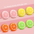 thumbnail image 4 of LOVEVER 2Pcs Fruit Theme Thumb Grip Caps Compatible with Switch & Switch Lite Game Controller  Soft Silicone Joystick Cover Thumb Cap, 4 of 7