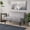 Grey#D, variant on Modern Loveseats, 50'' Upholstered Loveseat, White+Blue Farmhouse Loveseats,Fabric Fabric Loveseats, Furniture Primary Living Space Loveseats