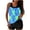 *3-Multicolor, variant on VBVC Women's 2 Piece Tropical Tankini Set , Bathing Suit Top and Short For Women , Ladies' Pockets Beach Swimwear with Built-In Bra Pads,Navy,S-2XL