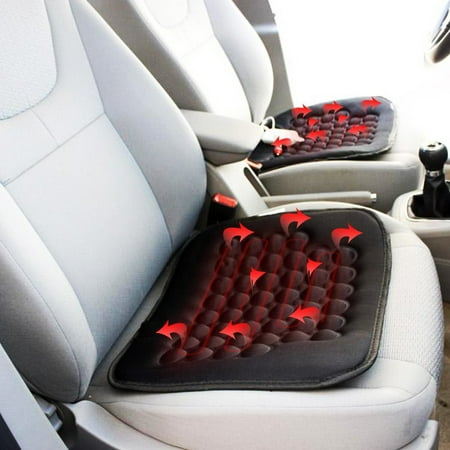 Zone Tech Heated Car Seat Cushion -2-Pack Black 12V Heating Warmer ... Zone Tech Heated Car Seat Cushion -2-Pack Black 12V Heating Warmer ...