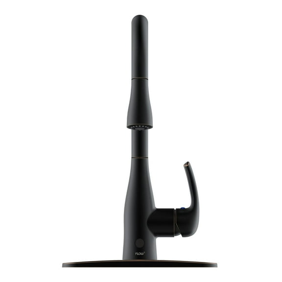 Flow Single Handle Pull-Down Faucet with Hands Free Motion Sensing Technology in Oil Rubbed Bronze