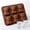 Coffee, variant on Mini Cow Shaped Food Grade Silicone Ice Mold, Reusable Decorative Cattle Ice Tray for Whiskey, Cocktails and Party Beverages
