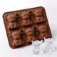 thumbnail image 1 of Mini Cow Ice Mould Cute Silicone Ice Tray For Whiskey Cocktails Coffee Reusable Cattle Shaped Ice Mould For Drinks Parties Bar Birthday, 1 of 8