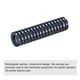 thumbnail image 3 of Resorte de troquel de Compresión Unique Bargains Carga liviana 27mm OD 100mm Largo Azul, 3 of 5