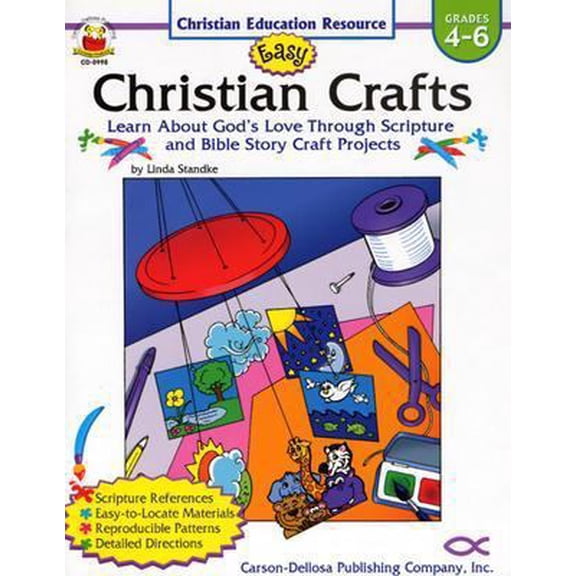 Pre-Owned Easy Christian Crafts: Grades 4-6 (Christian Education Resource) (Paperback) 0887247962 9780887247965