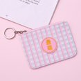 thumbnail image 2 of Creative PU Girl Heart Card Holder Pink Card Holder Small Fresh Student Personalized Coin Purse Mini Change Pouch, 2 of 9