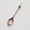 D, variant on 1pc Retro Zinc Alloy Flower Carving Stirring Spoon for Coffee, Ice Cream, Mug Decoration, Creative Gift
