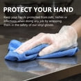 thumbnail image 4 of Guantes desechables de vinilo transparente sin polvo, 100 unidades, 4 of 8