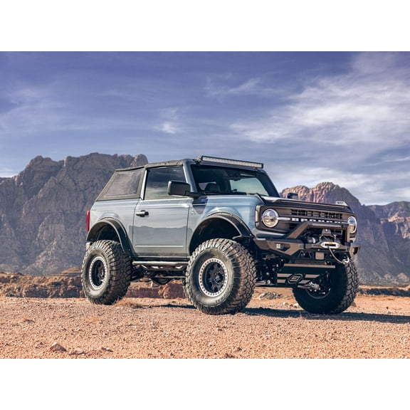 Havoc by RealTruck EVOC Fender Flares | 4-Pc Set, ABS Thermoplastic, Black | HFB-04-002 | Compatible with 2021-2024 Ford Bronco 2-Door