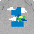 thumbnail image 3 of Inktastic 1st Birthday Airplane Pilot 1 Year Boys Baby Romper Coveralls, 3 of 4