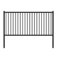 thumbnail image 5 of ALEKO Lyon Style DIY Disassembled Steel Yard Fence 8Ft x 6Ft Black, 5 of 7