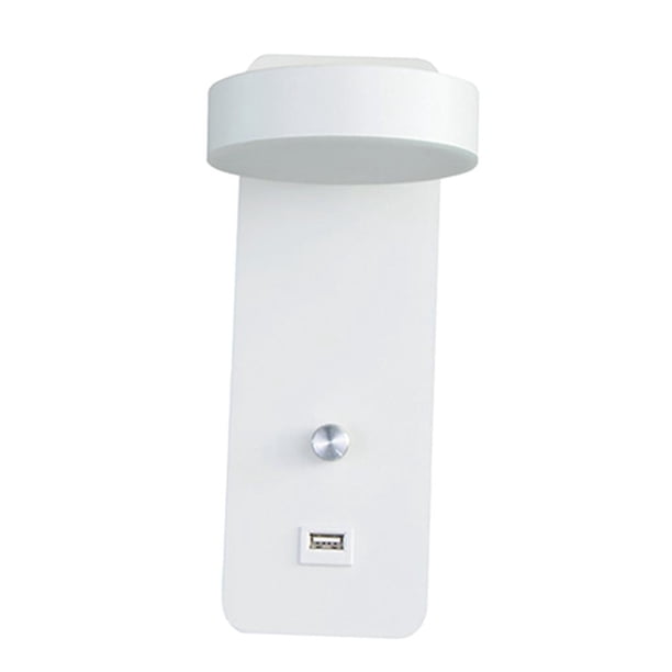 Lámparas de pared regulable Yuyangstore Aplique moderno blanco