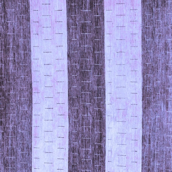 Ahgly Company Indoor Square Abstract Blue Modern Area Rugs, 4' Square