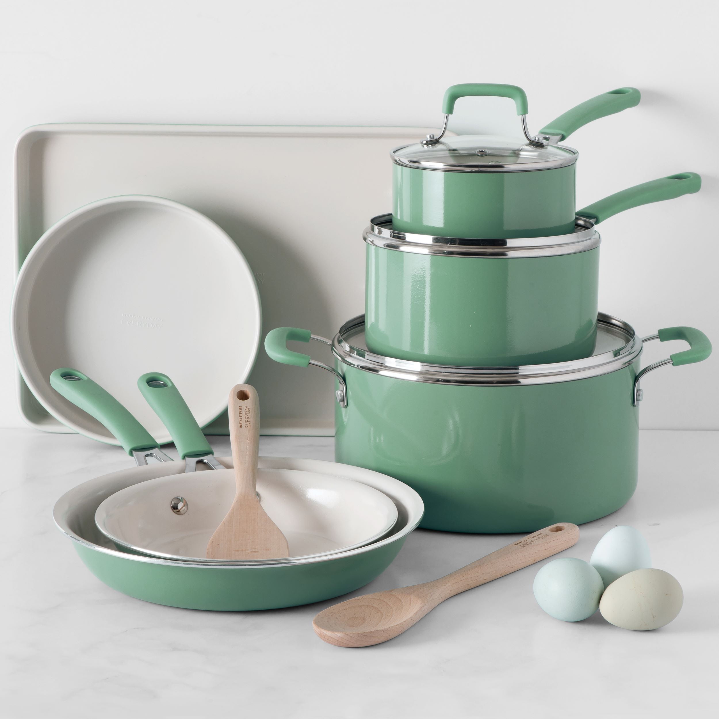 Martha Stewart 12-Piece Cookware - Chef-approved - Walmart