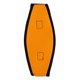 thumbnail image 1 of Correa Cubierta de envoltura para el cabello Sunnimix Banda de cubierta naranja, 1 of 8