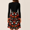 thumbnail image 7 of 2026 New Halloween Dresses for Women Adult Party Cocktail Dress For Fall Holiday And Night Out Events, 7 of 7