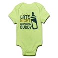 thumbnail image 1 of CafePress - Late Night Drinking Buddy Infant Bodysuit - Baby Light Bodysuit, 1 of 1