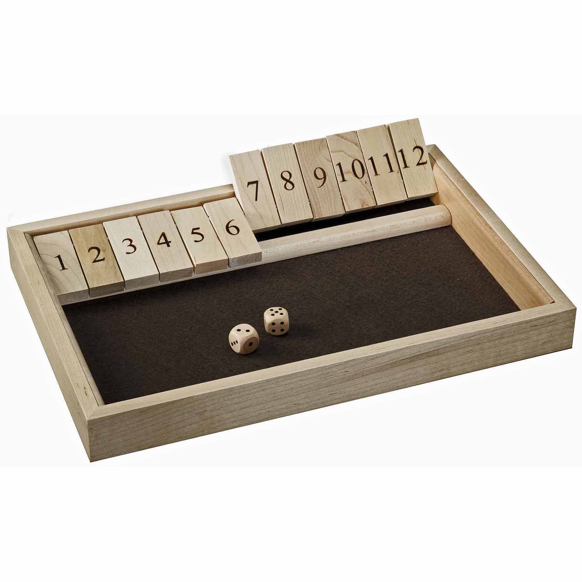 Wood Expressions Traditional Shut the Box Game