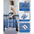thumbnail image 6 of Travel Duffel Bag for Spirit Airlines Personal Item Bag 18x14x8 Underseat Carry on Cabin Bags Underseat, Expandable Weekend Overnight for Women Men, 6 of 7