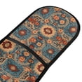 thumbnail image 2 of Dailycode Double Sided Oven Mitt with Loop Heat Resistant Kitchen Long Potholders 7" x 35" Abstract Mandala, 2 of 6