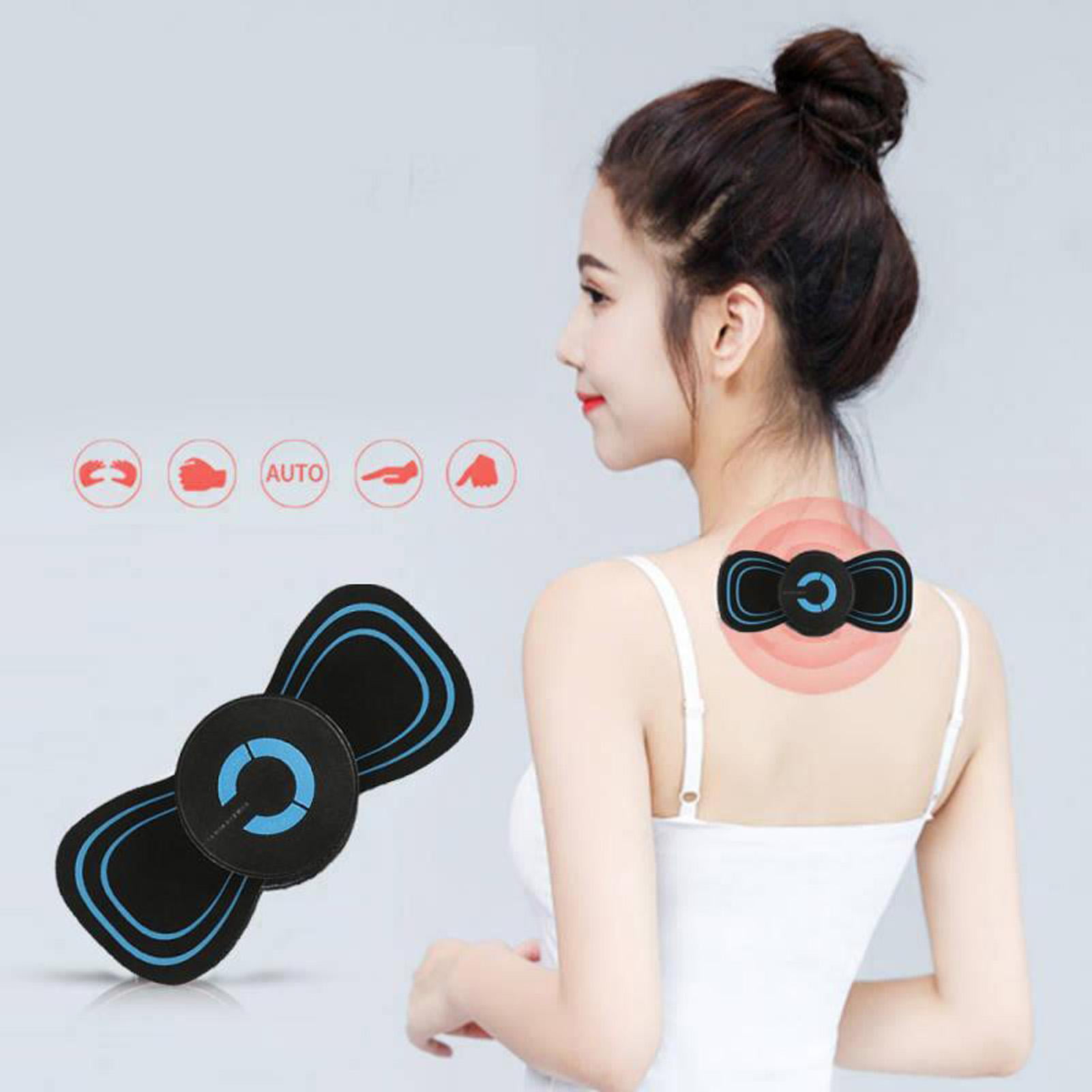 Mini Cervical Massager, 6 Modes Adjustable Frequency Massager, Portable  Neck and Back Massager, Relaxation Gifts for Men, Women (2PC)