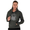 thumbnail image 4 of Celestial Sun Space Hands Spiritual Hoodie Sweatshirt Women Men Brisco Brands 4X, 4 of 6