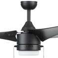 thumbnail image 3 of Prominence Home Teo 56 Inch Outdoor LED Ceiling Fan With Light, Matte Black, 3 of 8