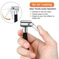 thumbnail image 3 of Mosiee Bicycle Valve Air Hose 30Cm Quick Inflator Pump Extension Tube Tire Inflation Pump Clamp Set Bike Valve Adapter Parts, 3 of 9