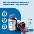 thumbnail image 4 of (2 Pack) Elite XL Boost – Gummies with a Natural Daily Blend for Energy & Wellness | Great-Tasting, Easy-to-Chew Gummies (120 Gummies), 4 of 10