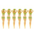 thumbnail image 1 of Soporte de pelota reutilizable Advancent 6 piezas de plástico para Golf Verde, 1 of 6