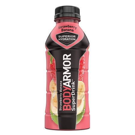 Pack Of 2 BODYARMOR Sports Drink Sports Beverage Strawberry Banana Natural Flavors With Vitamins Potassium-Packed Electrolytes No Preservatives Perfect For Athletes 16 Fl Oz (Package May Vary) Pack Of 2 BODYARMOR Sports Drink Sports Beverage Strawberry Banana Natural Flavors With Vitamins Potassium-Packed Electrolytes No Preservatives Perfect For Athletes 16 Fl Oz (Package May Vary)