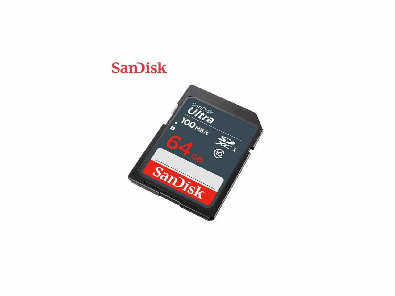 SanDisk Ultra 64GB SDXC Flash Memory Card