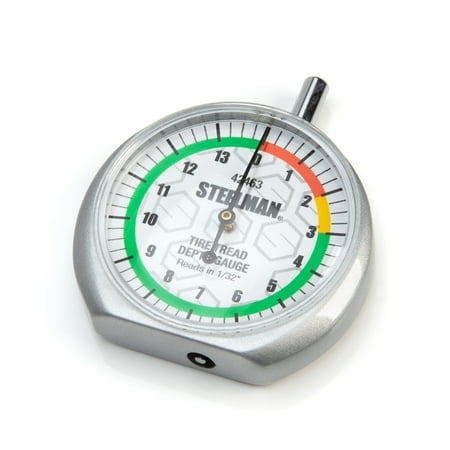 

STEELMAN 42463 Dial-Type Color-Coded Tread Depth Gauge