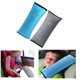 thumbnail image 3 of 2 Stück Gurtpolster Schlafkissen Nackenstütze für Kinder, Auto Sicherheitsgurt Autositz Kopfkissen Gürtel Pillow Schulterschutz (Grau & Blau) Vhermosa MZQ-0237, 3 of 6