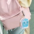 thumbnail image 5 of YYKihy Mini Backpack Keychain Cute Cosmetic Bag For Women Transparent Makeup Bag Key Pocket Lipstick Bag Card Holder Data Cable Organizer Zipper, 5 of 6