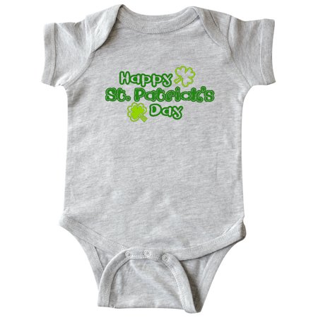 

Inktastic Happy St. Patrick s Day Gift Baby Boy or Baby Girl Bodysuit