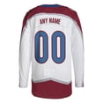 thumbnail image 5 of Camiseta de hockey de Colorado con bordado personalizado, uniforme de hockey sobre hielo para hombres, mujeres y jóvenes, talla S, 5 of 5