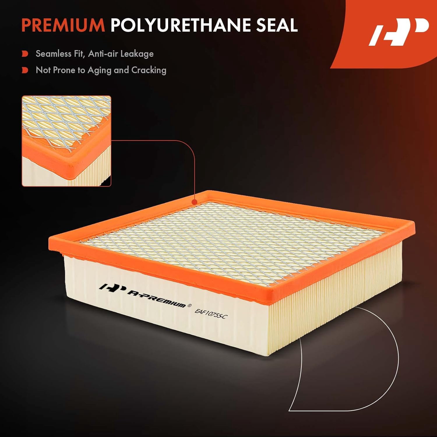 A-Premium 3-PC Engine Air Filter Compatible with Toyota, Dodge, Jeep & Lexus Models - Camry, Highlander, Avalon, Sienna, Durango, Grand Cherokee, ES350, NX300, RX350 - Replace# 17801-0P050