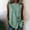 Assorted Colors (Black, Pink, Beige, Purple, Gray, Khaki, Green), variant on Women's Sleeveless Crew Neck Blouse with Front Button Placket and Drawstring Tie Hem, Flowy Loose Fit Casual Summer Vacation Tank Top for Daily Wear