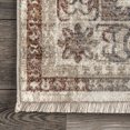 thumbnail image 3 of nuLOOM Carolina Fading Tribal Medallion Fringe Area Rug, 9' x 12', Carolina Beige, 3 of 5