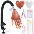 thumbnail image 1 of Magnetic Practice Hand Wilfniee para uñas acrílicas con 300 puntas, 1 of 7