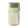 thumbnail image 1 of Salt Shakers with Press Button Moisture Proof Salt Shakers for Salt Sugar Spice Pepper  Beige, 1 of 8
