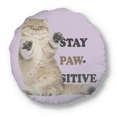 thumbnail image 1 of Positive Emotions Animal Claws Round Throw Pillow Home Decoration Cushion, 1 of 3